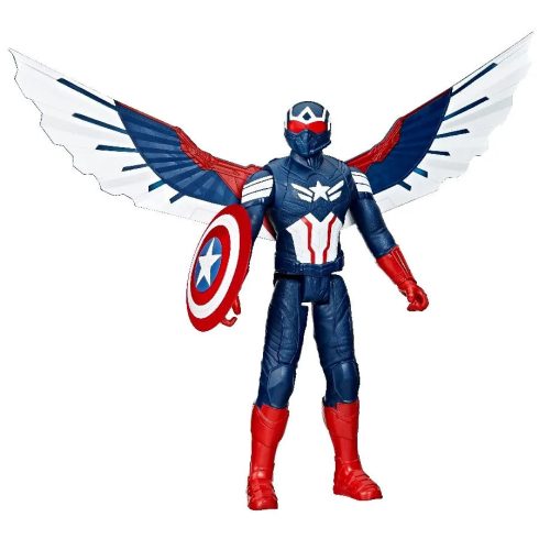 Bosszúállók, Titan Hero Series, maszkos Amerika Kapitány figura, 03801
