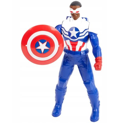 Marvel Bosszúállók, Amerika Kapitány kék-fehér figura, 03811