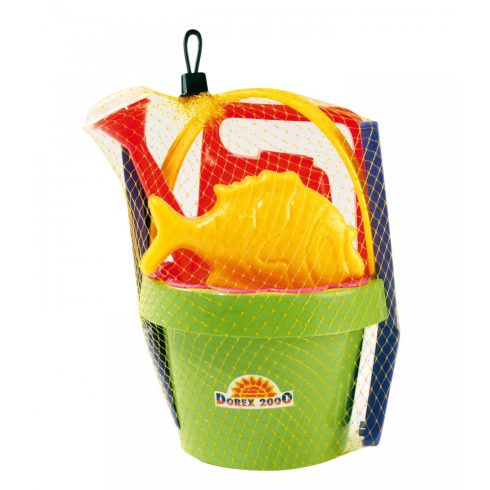 Mini homokozó + locsoló szett - 6 darabos - 04289