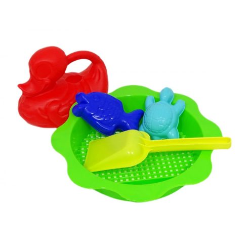 Szitás homokozó szett - 5 darabos - 04416