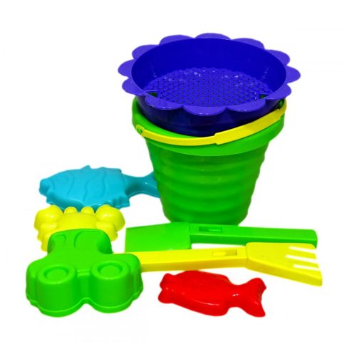 Kicsi hullámos mintájú homokozó szett - 04487