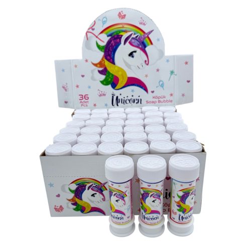 Unikornisos buborékfújó - 60 ml - 04775