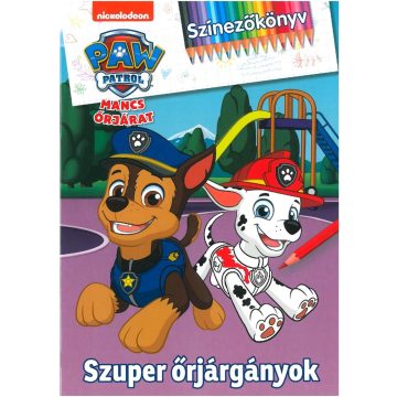   Mancs őrjárat - Szuper őrjárgányok színezőkönyv - 05503