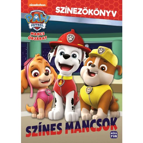 Mancs őrjárat, Színes Mancsok Színezőkönyv, 05534