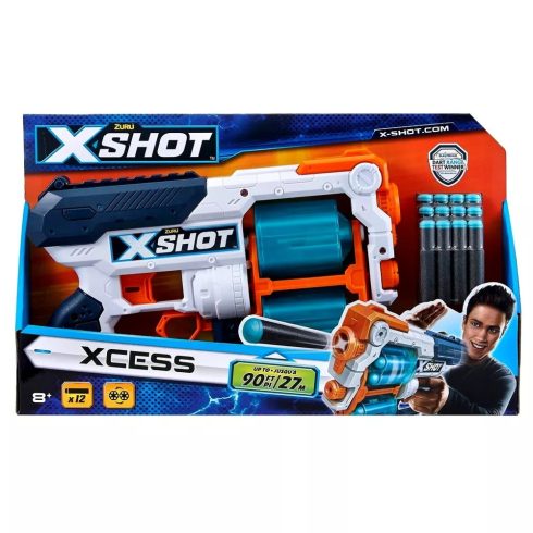 X-shot Xcess TK12 - szivacskilövő szett dobozban - 05874