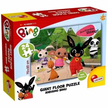 Lisciani, Bing nyuszi Floor puzzle, 24 darabos csomag, 05879