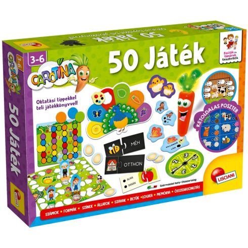 Carotina 50 játék csomag, 05880