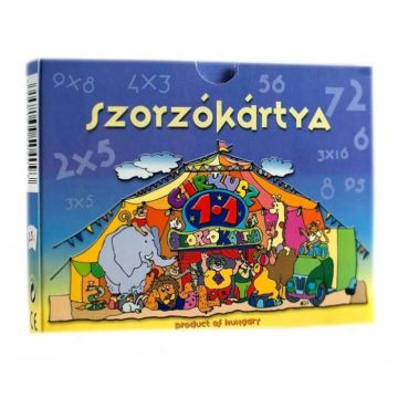   Szorzókártya - készségfejlesztő játékkártya csomag - 05900