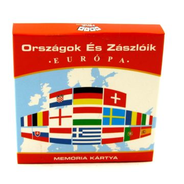   Kvíz, Európa zászlajai és országai memóriakártya csomag, 05910