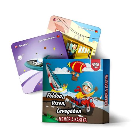 Kvíz, Földön, Vízen, Levegőben memória kártya csomag, 05912