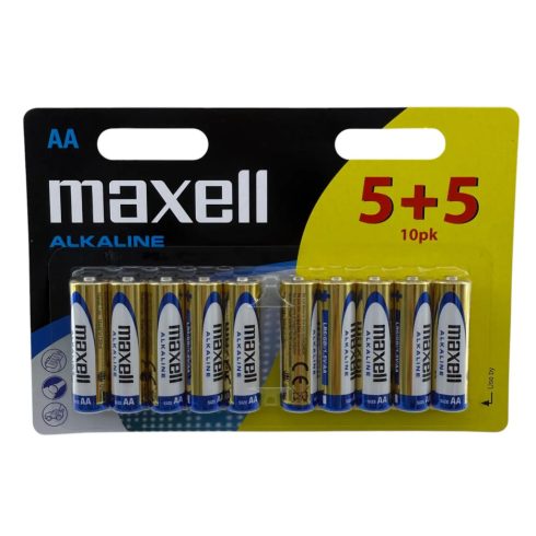 Maxell alkáli ceruzaelem LR6 5 + 5 db - 06101