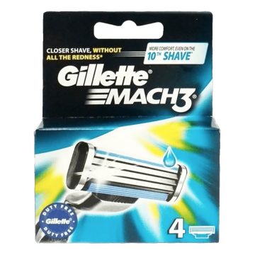 Gillette Mach 3, 4 darabos borotvabetét csomag, 06148