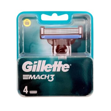 Gillette Mach 3, 4 darabos borotvabetét csomag, 06148