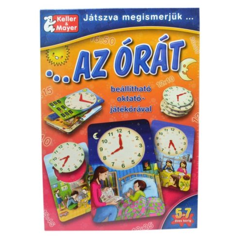 Játszva megismerjük az órát 06157