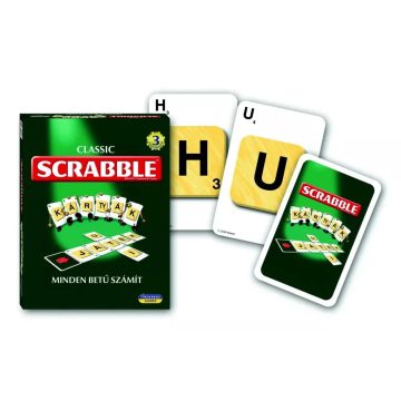 Scrabble klasszikus társasjáték, magyar nyelvű, 06171