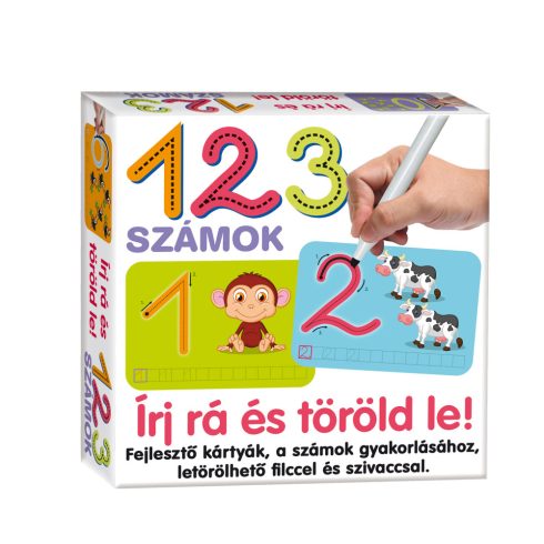 1, 2, 3 számok gyakorló készlet - 06327