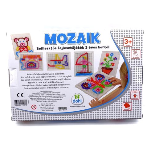 Nagy mozaik - beillesztős fejlesztőjáték - 06330