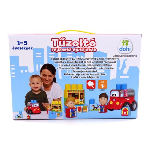 Tűzoltó - fejlesztő építőjáték - 06356