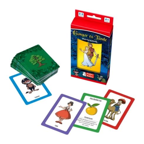Csongor és Tünde kártyajáték csomag lapon, 06375