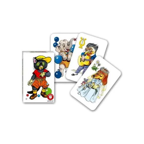 Piatnik, Fekete Péter Állatok gyerekkártya csomag, 06953