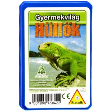 Piatnik, Gyermek világ kártya csomag, hüllők, 06958
