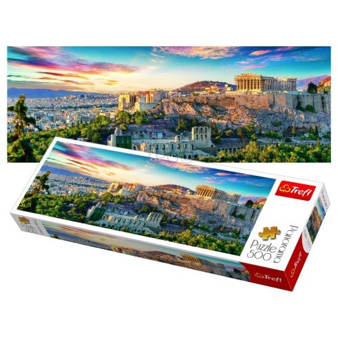Trefl Akropolisz, Athén Panoráma puzzle 500db-os - 07719
