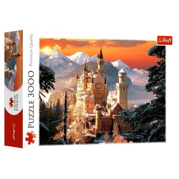   Trefl 3000 darabos puzzle csomag - Neuschwanstein kastély - 07784