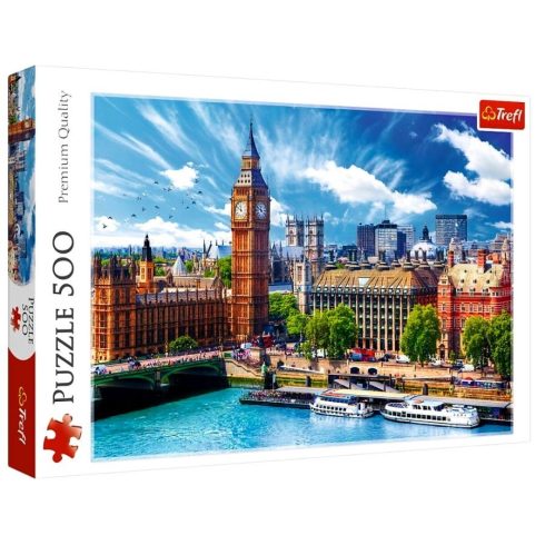 Trefl 500 darabos puzzle csomag - Napos idő Londonban - 07789