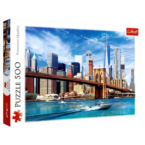 Trefl 500 darabos puzzle csomag - New York-i kilátás - 07791