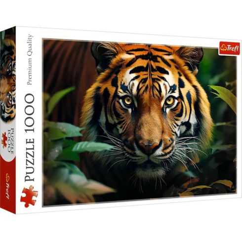 Trefl 1000 darabos puzzle csomag, Vad tigris, 07802