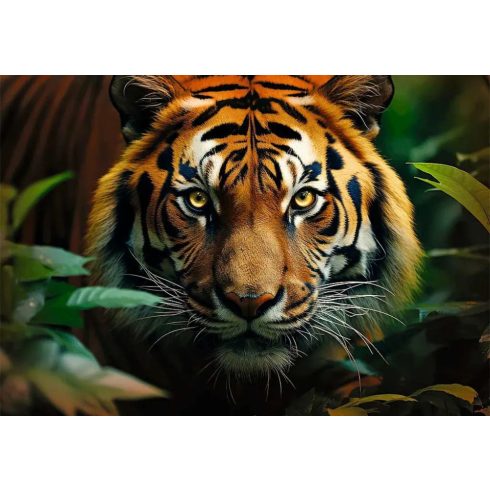 Trefl 1000 darabos puzzle csomag, Vad tigris, 07802