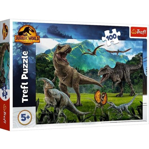 Trefl 100 darabos puzzle csomag, Jurassic Park, 07805