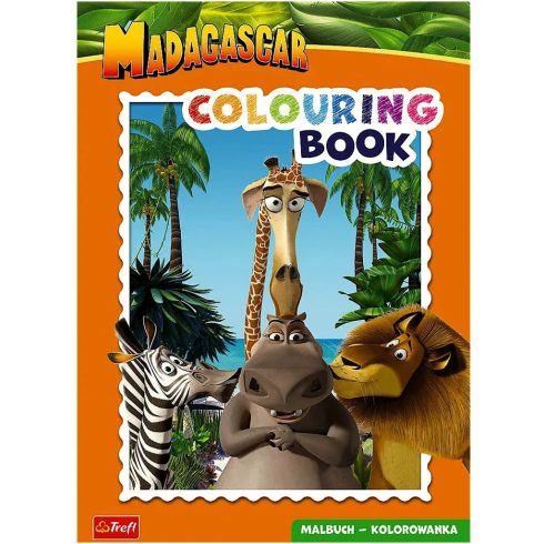 Madagaszkár, Trefl kifestőkönyv, 07822