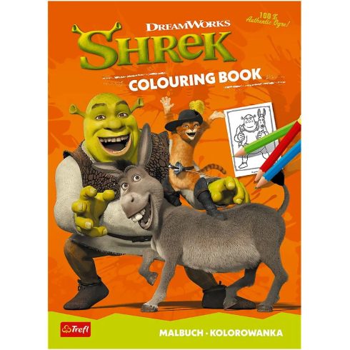 Shrek, Trefl kifestőkönyv, 07825