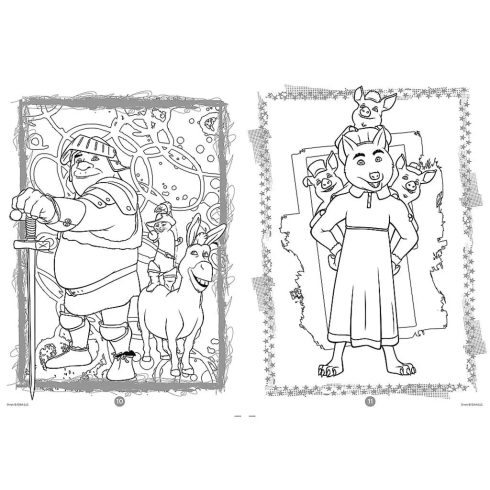 Shrek, Trefl kifestőkönyv, 07825