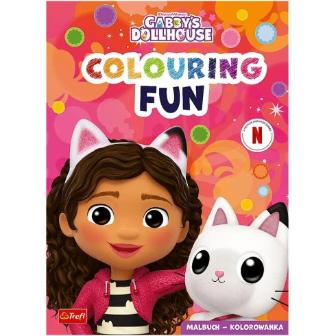 Trefl, Gabi babaháza Colouring Fun kifestőkönyv, 07839