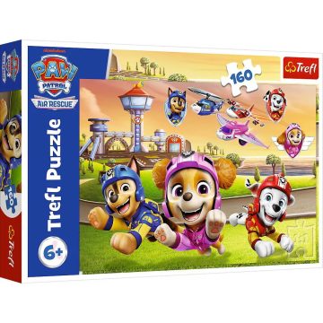   Trefl, 160 darabos Mancs őrjárat, Kutyusok a levegőben puzzle csomag, 07843