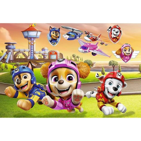 Trefl, 160 darabos Mancs őrjárat, Kutyusok a levegőben puzzle csomag, 07843