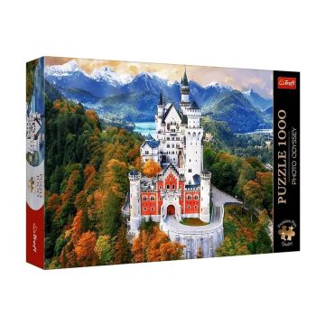   Trefl, 1000 darabos premium puzzle, Neuschwanstein kastély, 07853