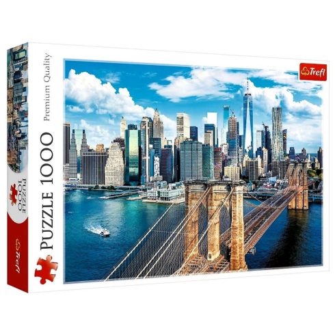 Trefl 1000 darabos puzzle - Brooklyn híd - 07889
