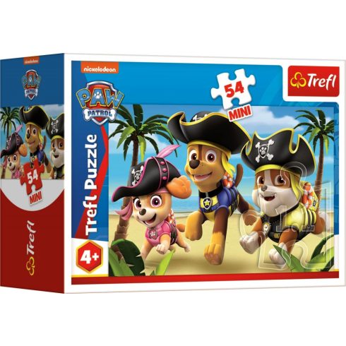 Trefl Mancs őrjárat - 54 darabos mini puzzle - 07898