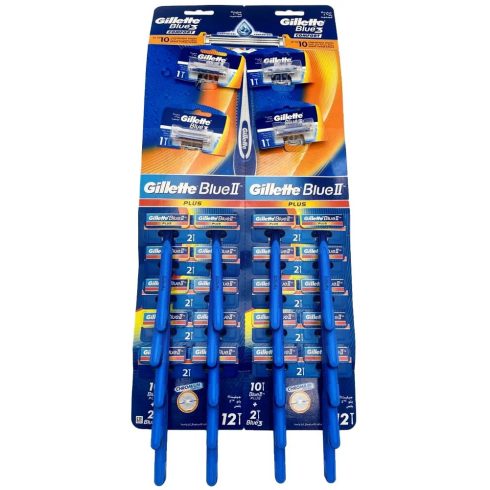 Gillette Blue 2 Plus, 2 darabos borotva szett, 08174