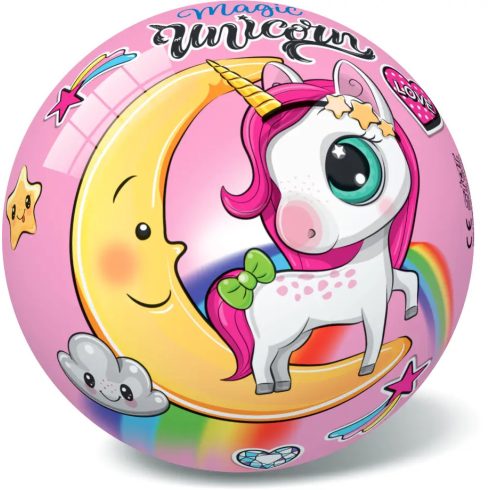 Gumilabda mágikus unikornis, 23 cm 11/3087- 08408