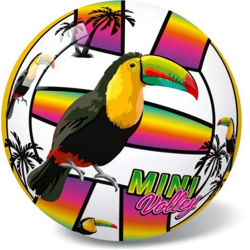 Állatmintás labda, 11 cm, 08495