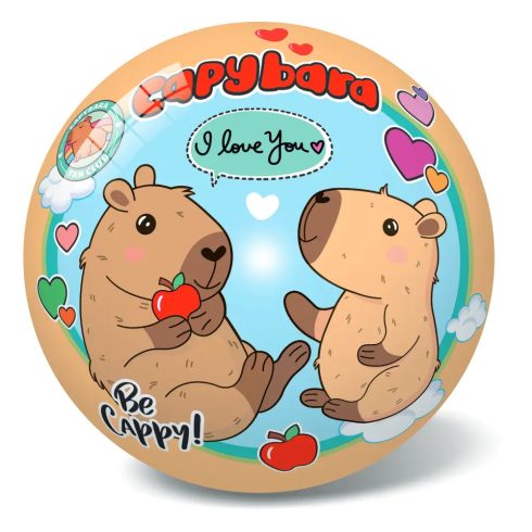 Gumilabda 23 cm Capybara szerelem - 08521