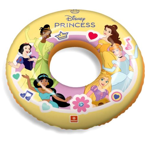 Mondo Toys, Disney Hercegnők mintás felfújható úszógumi, 50 cm, 08667