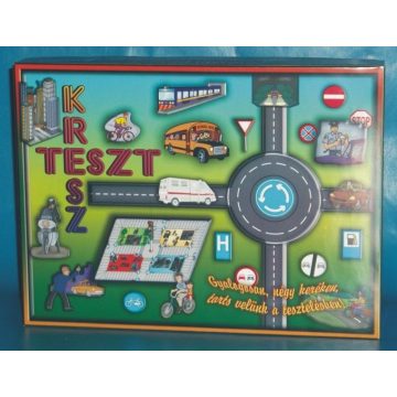 Kresz - teszt társasjáték - 09106
