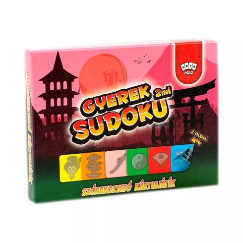 Sudoku kártyajáték csomag gyerekeknek - 09407
