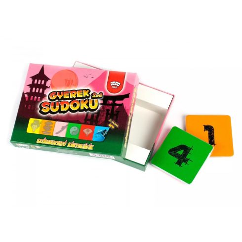 Sudoku kártyajáték csomag gyerekeknek - 09407