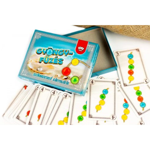 Gyöngyfűzős kártyajáték csomag - 09408